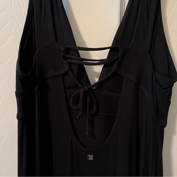 🖤 SKYE Black Plunging Cotton Maxi Sundress 🖤
by SGS Sports Inc. - Picture 3 of 7